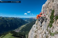 ferrata col rodella am Sellajoch - Bild: Manfred Kostner