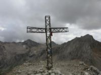 Gipfelkreuz auf den Col Ombert