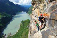 Klettersteigarena Höhenburg - ©VERBUND Kaprun Hochgebirgsstauseen