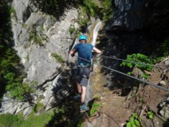 Wasserfall Klettersteig St. Anton im Montafon