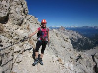 Via Ferrata Marino Bianchi - Bild: Sandra Poschinger