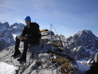 Klettersteig Vorderer Tajakopf