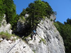 Wasserfall Klettersteig St. Anton im Montafon