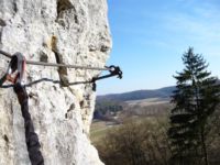 Klettersteig Oberlandsteig Altmühltal