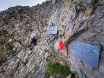 Einstieg Jubiläums Klettersteig Eselstein
