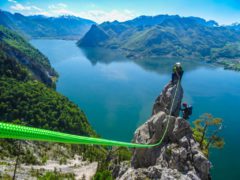 Traunstein Südwestgrat + Gmundenerweg (III+)