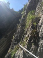 Klettersteig Simmswasserfall Holzgau - Bild: Erik Marquardt