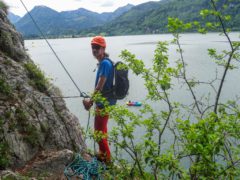 Bergführerkante Falkensteinwand Wolfgangsee (IV+) | Klettern | Salzkammergut