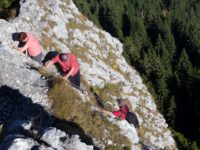 Klettersteig Ettaler Mandl in den bayerischen Voralpen