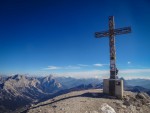 Ferrata Lipella - Tofana di Rozes Gipfelkreuz