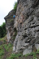 Via ferrata Pastyrska stena in Decin