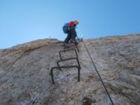 Marmolada Klettersteig - Bild: Sandra Poschinger