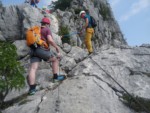 Klettersteig am Cima Capi