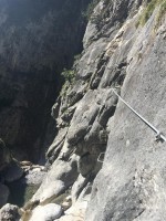 Klettersteig Simms Wasserfall Lechtal - Bild: Erik Marquardt