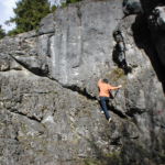 Klettersteig Kemitzenstein (ganz links am Felsen)