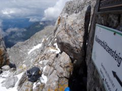 Abzweig zum Kaiserschützensteig