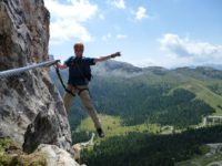 Via ferrata delle Piramide - Klettersteig Col dei Bos