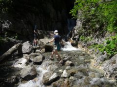 Klettersteig Röbischlucht