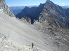 Klettersteig Lamsenspitze Brudertunnel