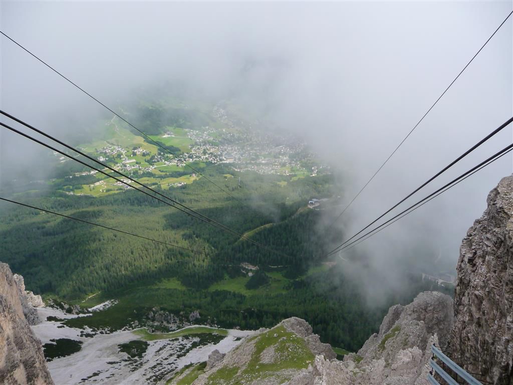 Schlechtwetter Dolomiten