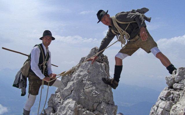 Historie der Klettersteige - Bild: Klettersteig TVB Ramsau am Dachstein