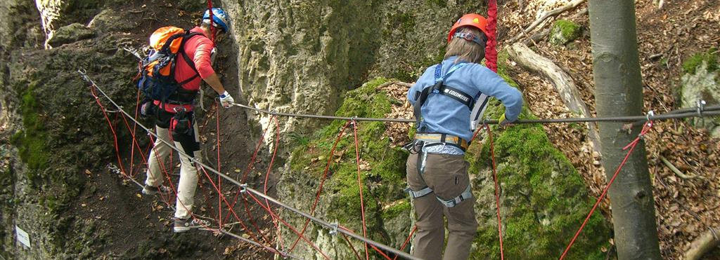 via ferrata bambini