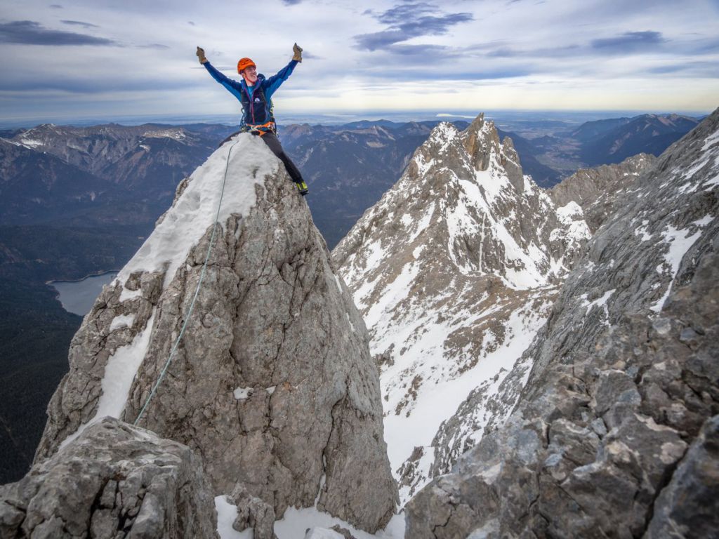 Felsnadel Zugspitze - - Bild: www.facebook.com/silvanmetzfotografie