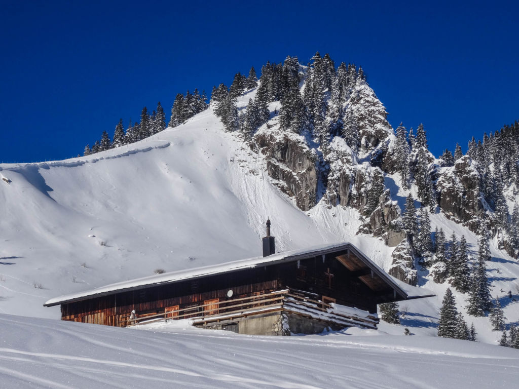Schneeschuhtour in den bayerischen Voralpen