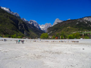 Molvenosee ohne Wasser