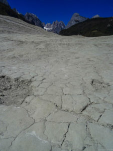 Molvenosee ohne Wasser