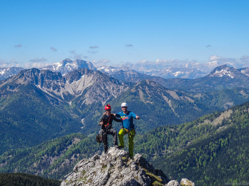 Auf dem Gipfel des Taubenstein