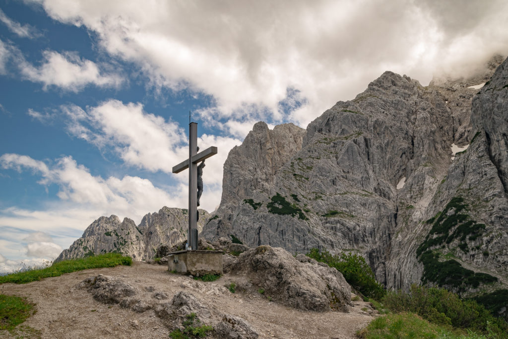 Gipfelkreuz am Stripsenjoch