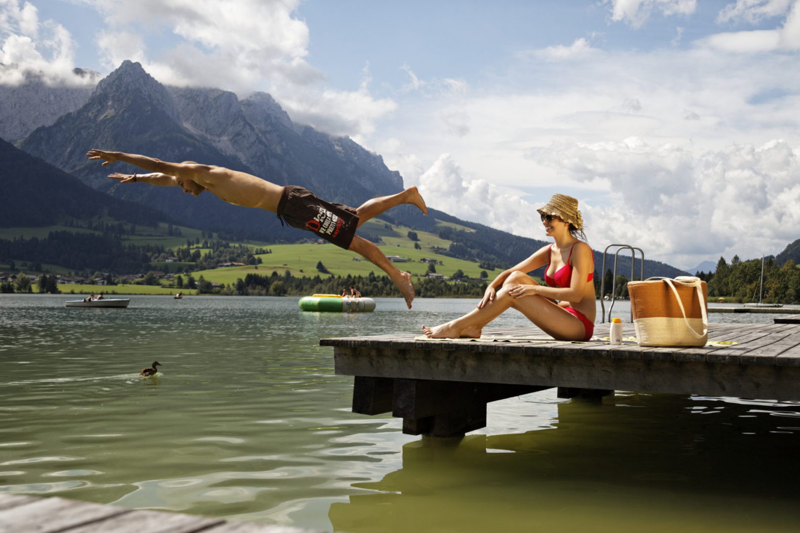 Baden im Walchsee Kaiserwinkl
