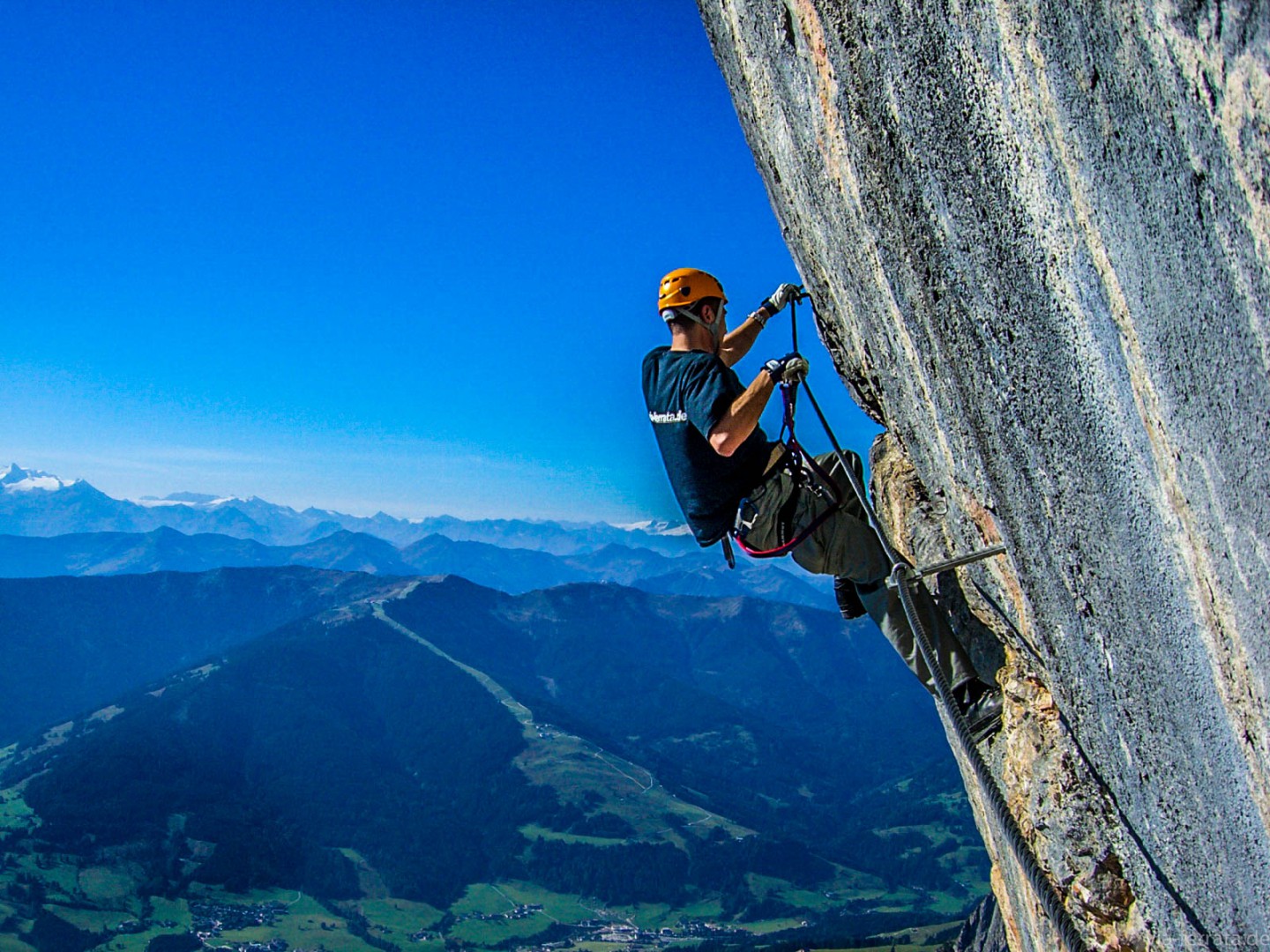 Klettersteig Leoganger Süd Bergführerquergang