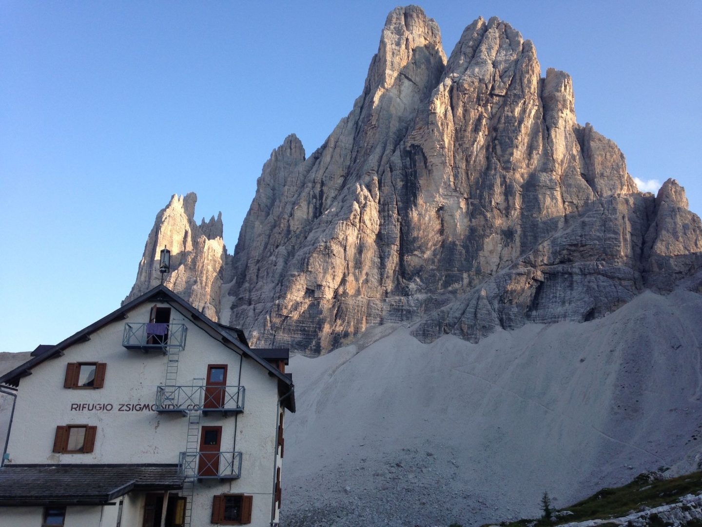 Zwölferkogel von der Zsigmondy-Hütte aus