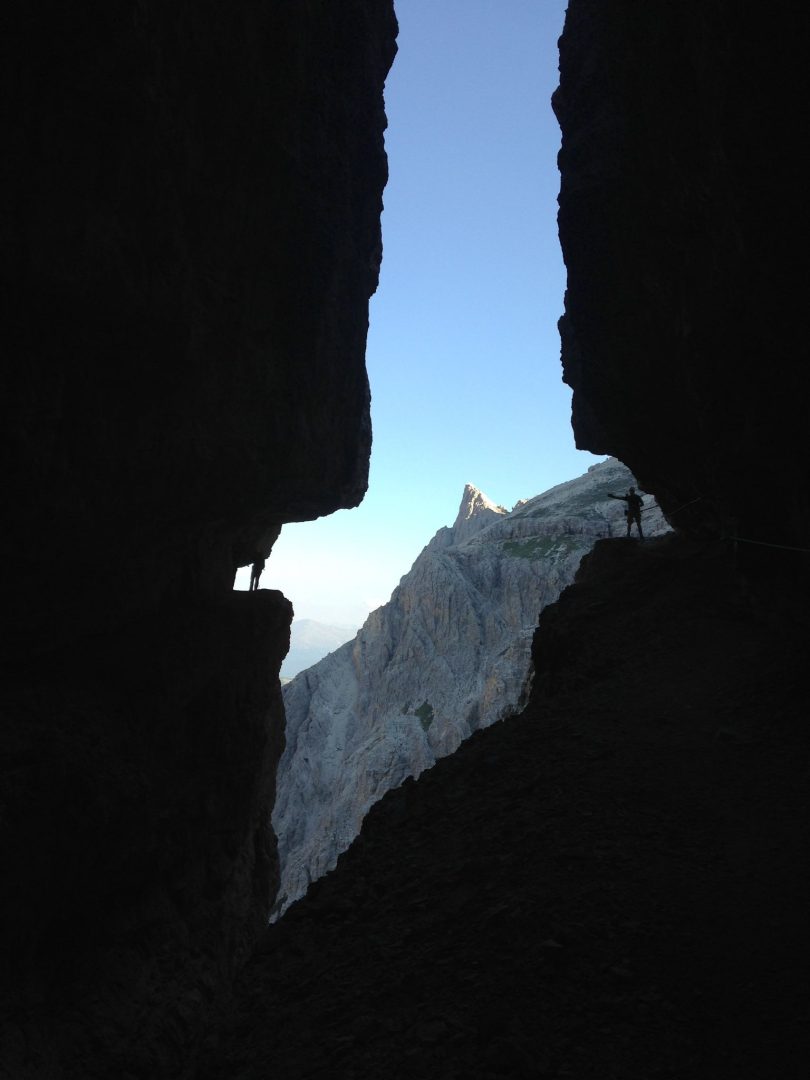 berühmtes Motiv, Alpinisteig