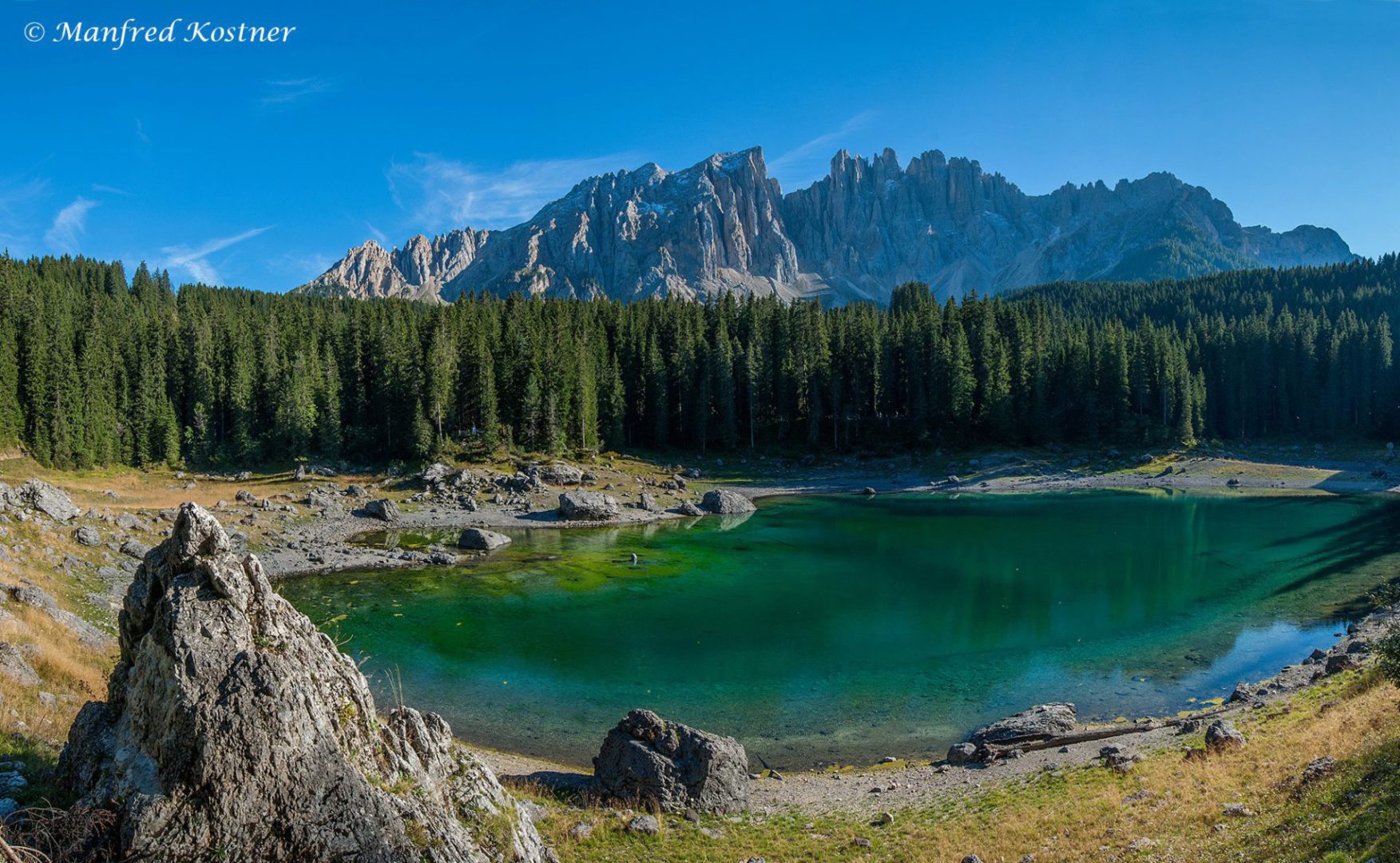 Karersee Dolomiten - Bild: manfred Kostner