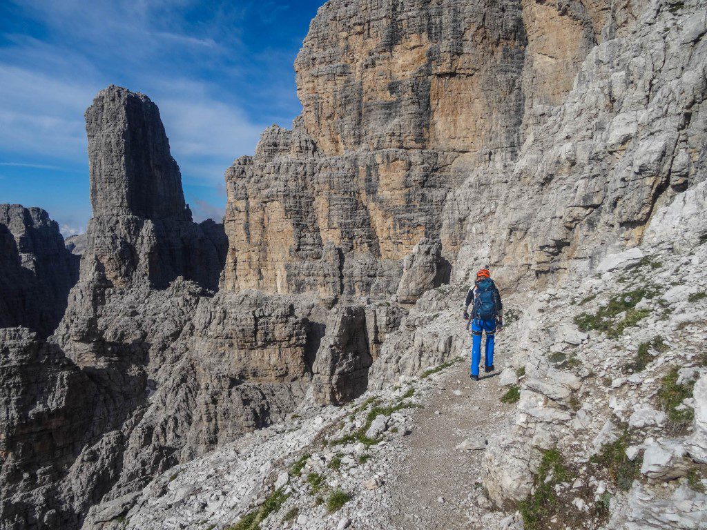 Der Bocchette-Weg – Klettersteig-Traumtour der Brenta-Dolomiten, neuer