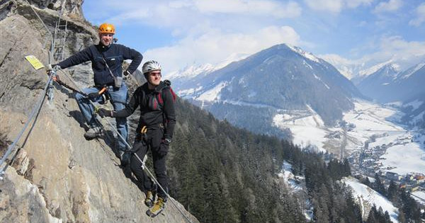 Winterklettersteig St. Jodok Wipptal