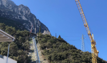 neue Seilbahn auf die Bastione - Bild: Garda Trentino