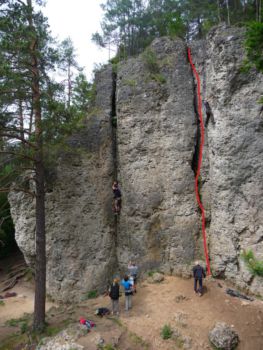 Route Zwischenfall (IV+)