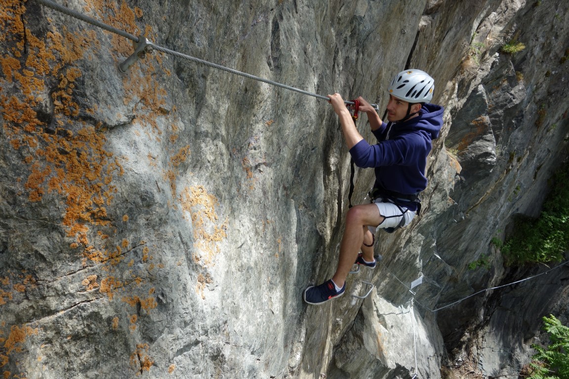 Klettersteig Burg Heinfels - Bild: TVB Osttirol