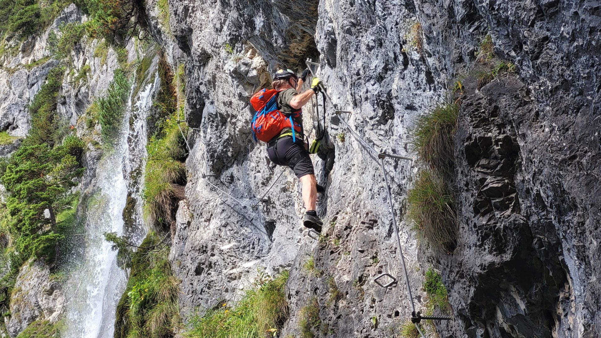 Klettersteig Dalfazer Wasserfall Achensee