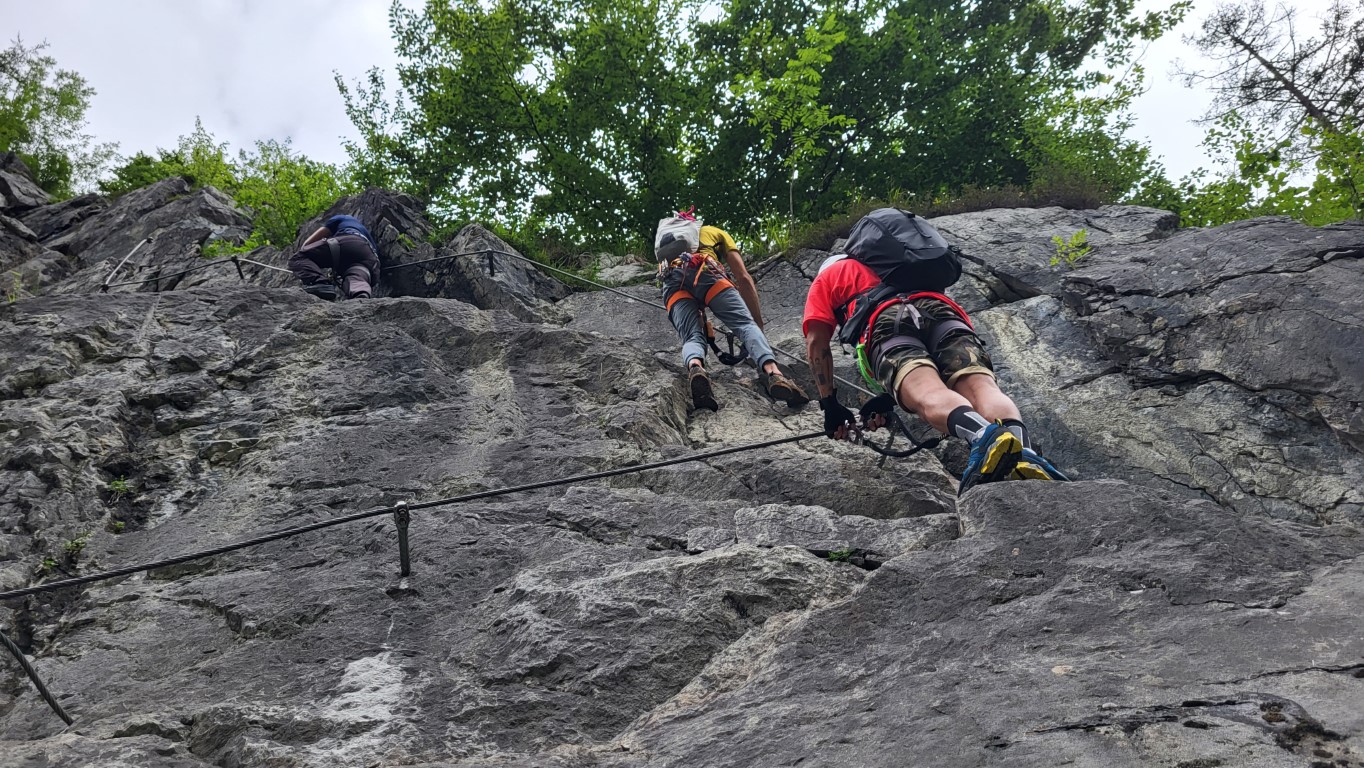 Klettersteig Zahme Gams Lofer