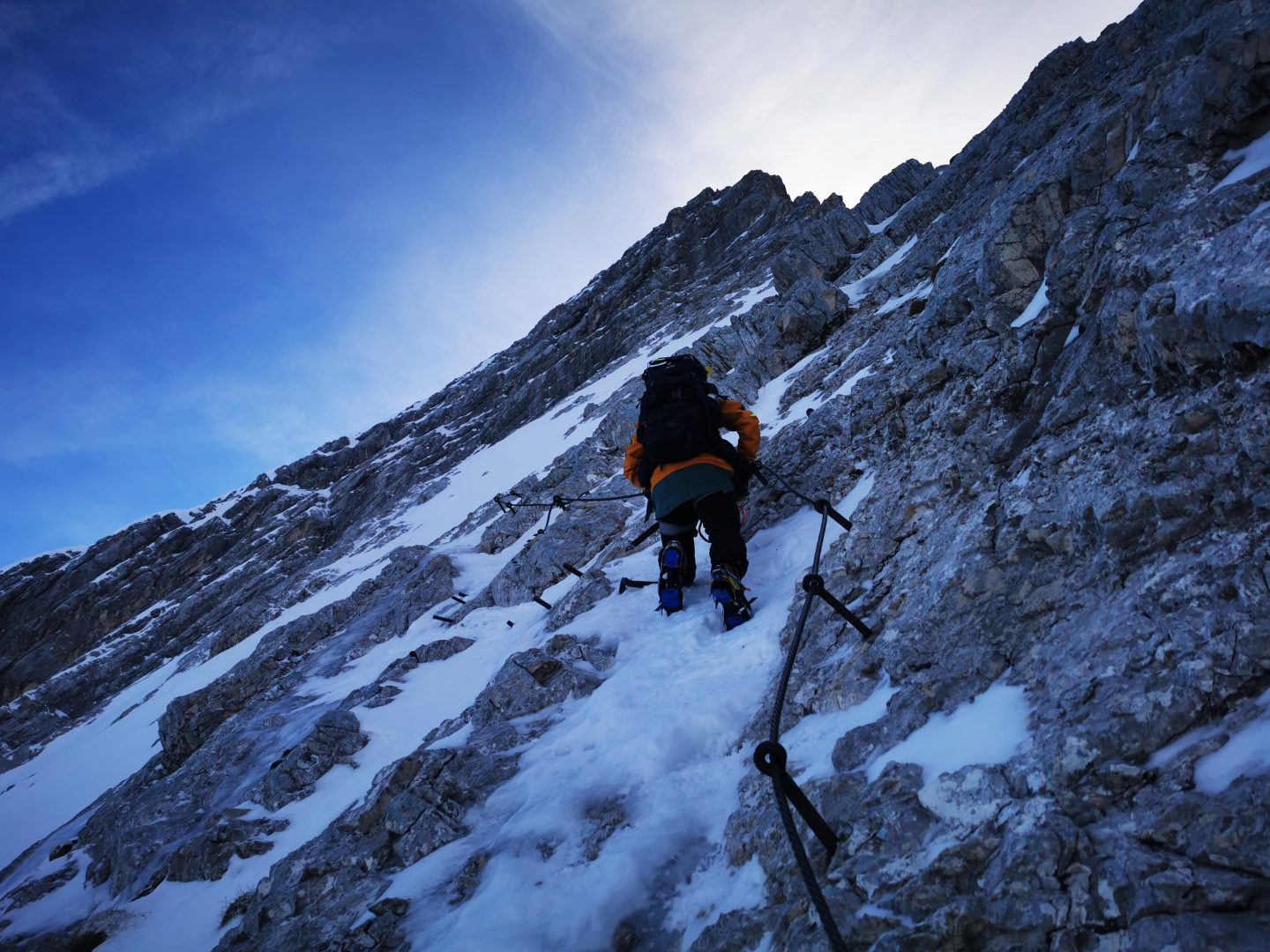 Winterbesteigung Alpspitze