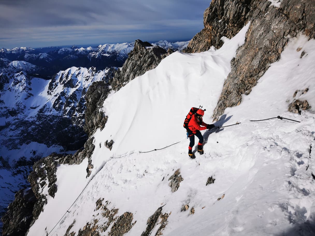 winterbesteigung alpspitze