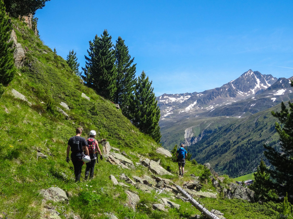 Wandern im Ötztal bei Obergurgl